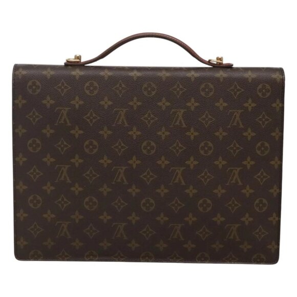LOUIS VUITTON Monogram Porte Documents Bandouliere Bag M53338 Auth sw092 - Picture 3 of 15